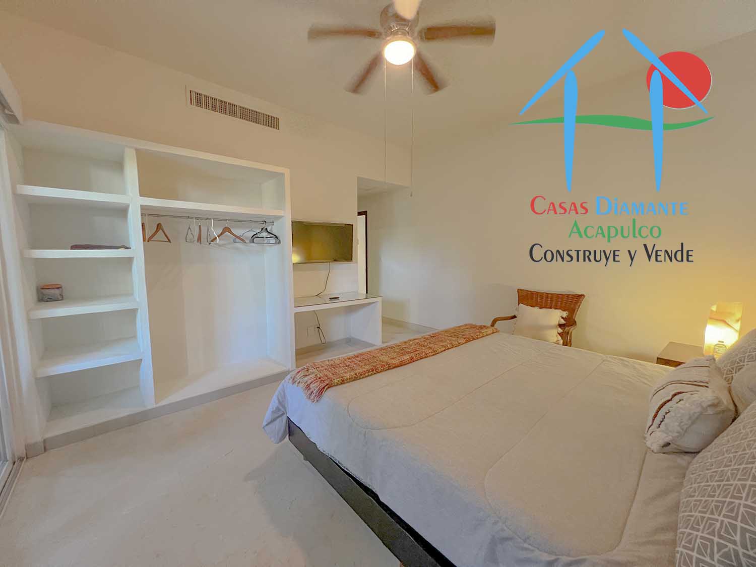 Pacífico Diamante Quilla GH 2 - Recámara principal 6